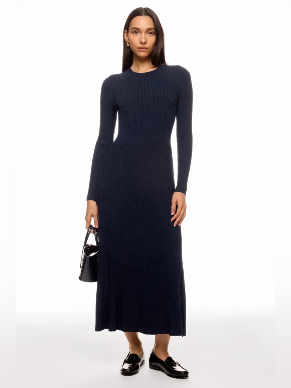 *Flawed RTR Ann Mashburn Addie Dress in Navy Blue (0556)